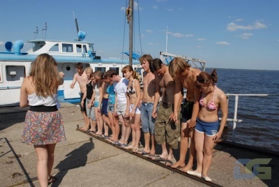 Прогулка на теплоходе по Иваньковскому водохранилищу, спортивно-массовые мероприятия, отдых на острове Липня-23